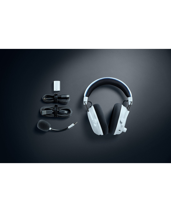 Razer BlackShark V3 Pro Casque Avec fil &sans fil Arceau Gaming USB Type-A Bluetooth Blanc