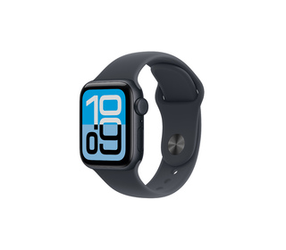Apple Watch SE (3nd generation) OLED 40 mm Numérique 324 x 394 pixels Écran tactile 5G Noir Wifi GPS (satellite)