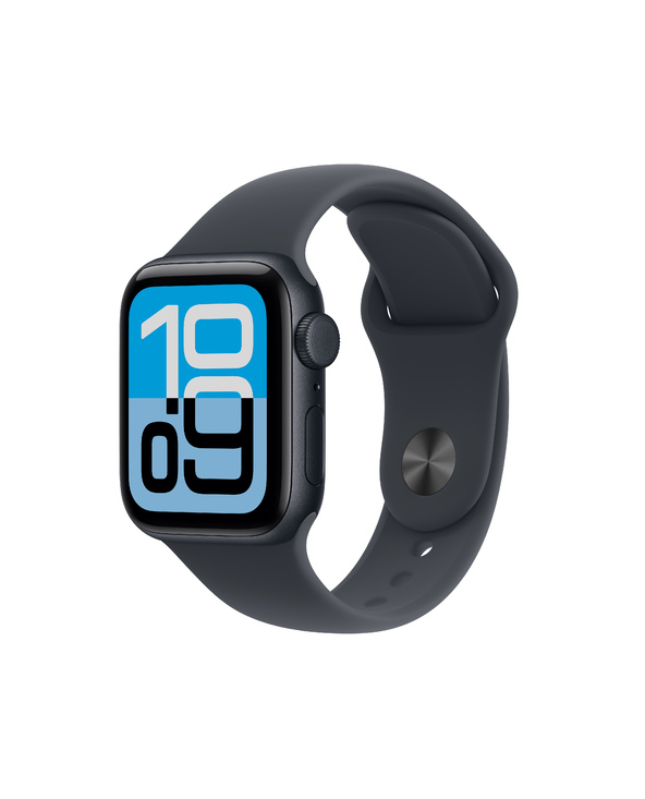 Apple Watch SE (3nd generation) OLED 40 mm Numérique 324 x 394 pixels Écran tactile 5G Noir Wifi GPS (satellite)