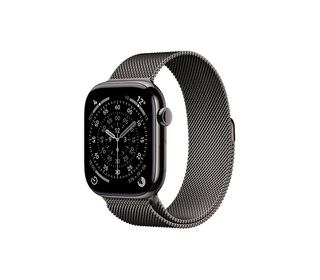 Apple Watch Series 11 OLED 46 mm Numérique 416 x 496 pixels Écran tactile 5G Titane Wifi GPS (satellite)
