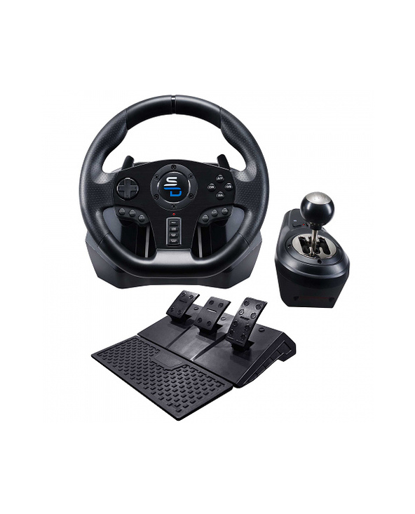 Subsonic GS850-X Noir USB Volant + pédales PlayStation 4, Xbox One
