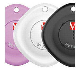 Verbatim 32132 Traqueur GPS et localisateur Universel Dispositif GPS Noir, Violet, Blanc