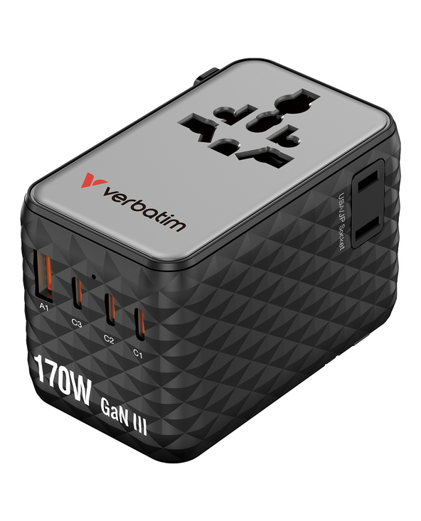 Verbatim 30190 chargeur d'appareils mobiles Universel Noir Secteur Charge rapide Intérieure