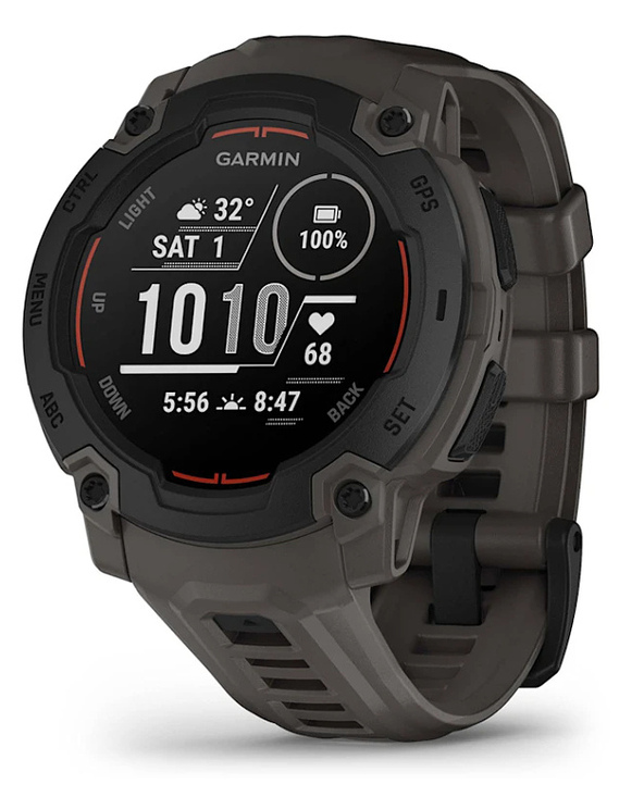 Garmin Instinct E 2,29 cm (0.9") MIP 45 mm Numérique 176 x 176 pixels Noir GPS (satellite)