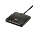 Lindy 43407 lecteur de carte magnétique USB Noir