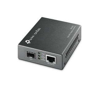 TP-Link Omada MC420L convertisseur de support réseau 10000 Mbit/s Multimode, Monomode Noir