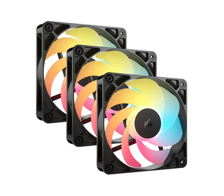 Corsair RS120-R ARGB Boitier PC Ventilateur 12 cm Noir 3 pièce(s)