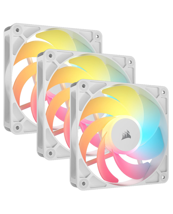 Corsair RS120-R ARGB Boitier PC Ventilateur 12 cm Blanc 3 pièce(s)