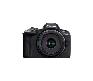 Canon EOS R50, Black + RF-S 18-45mm F4.5-6.3 IS STM Kit MILC 24,2 MP CMOS 6000 x 4000 pixels Noir