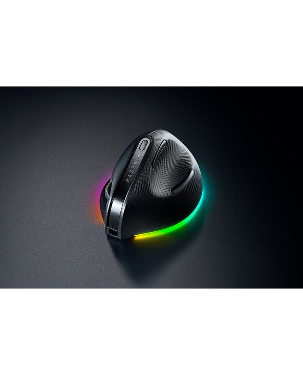 Razer Pro Click V2 Vertical souris Universel Droitier RF Wireless + Bluetooth + USB Type-C Optique 30000 DPI