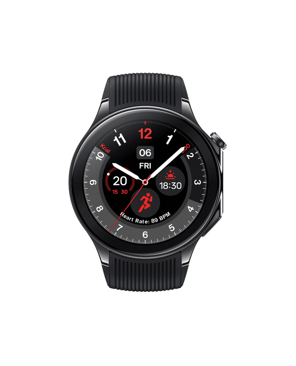 OnePlus Watch 2 3,63 cm (1.43") AMOLED 47 mm Numérique 466 x 466 pixels Écran tactile Noir Wifi GPS (satellite)