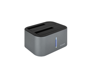 TooQ TQDS-805G Station d'accueil de disques de stockage USB 3.2 Gen 1 (3.1 Gen 1) Type-B Aluminium