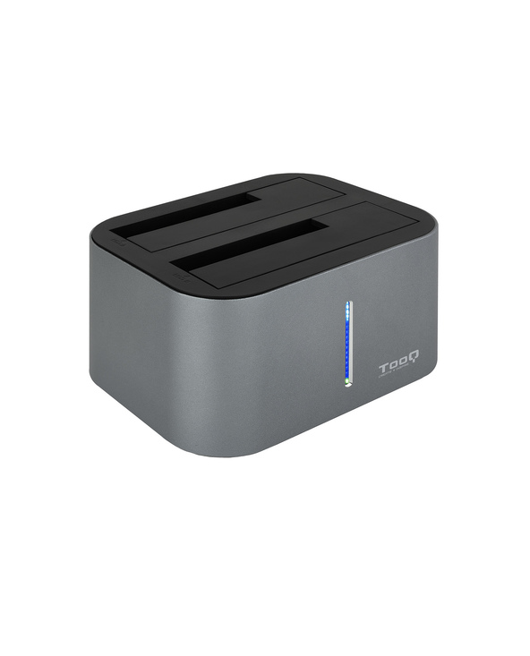 TooQ TQDS-805G Station d'accueil de disques de stockage USB 3.2 Gen 1 (3.1 Gen 1) Type-B Aluminium