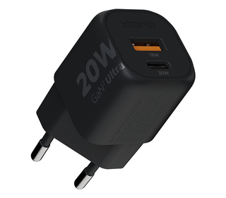 Xtorm XEC0201 chargeur d'appareils mobiles Smartphone Noir Secteur Charge rapide Intérieure