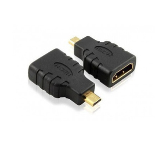 Techly IADAP-HDMI-MD changeur de genre de câble Micro HDMI D Noir