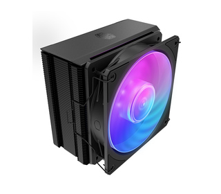Cooler Master Hyper 212 3DHP Black ARGB Processeur Refroidisseur d'air 12 cm Noir 1 pièce(s)