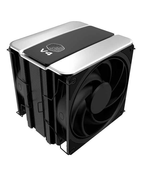 Cooler Master V4 Alpha 3DHP Black Processeur Refroidisseur d'air 12 cm Noir 1 pièce(s)