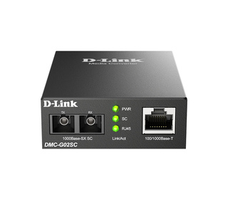 D-Link DMC-G02SC/B convertisseur de support réseau 1000 Mbit/s Multimode