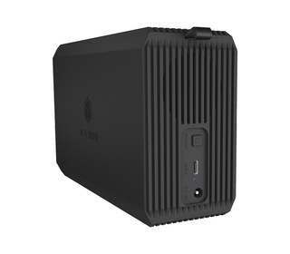 ICY BOX IB-RD3720-CU3 Boîtier disque dur/SSD Noir 2.5/3.5"