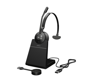 Jabra Engage 55 SE Casque Sans fil Arceau Bureau/Centre d'appels Noir