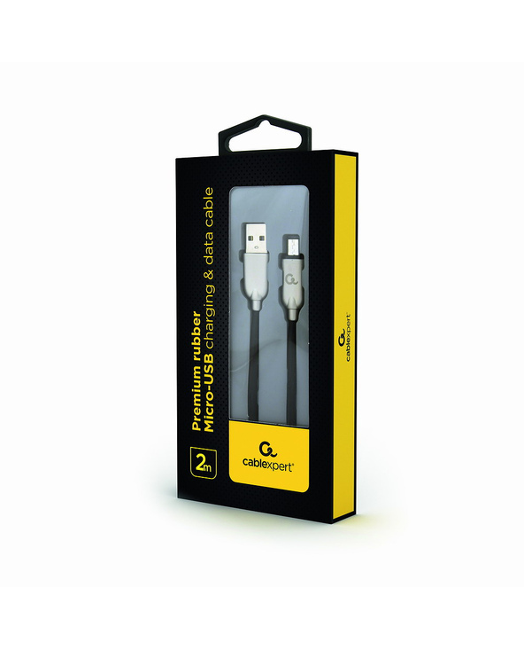 Gembird CC-USB2R-AMMBM-2M câble USB USB 2.0 Micro-USB B USB A Noir