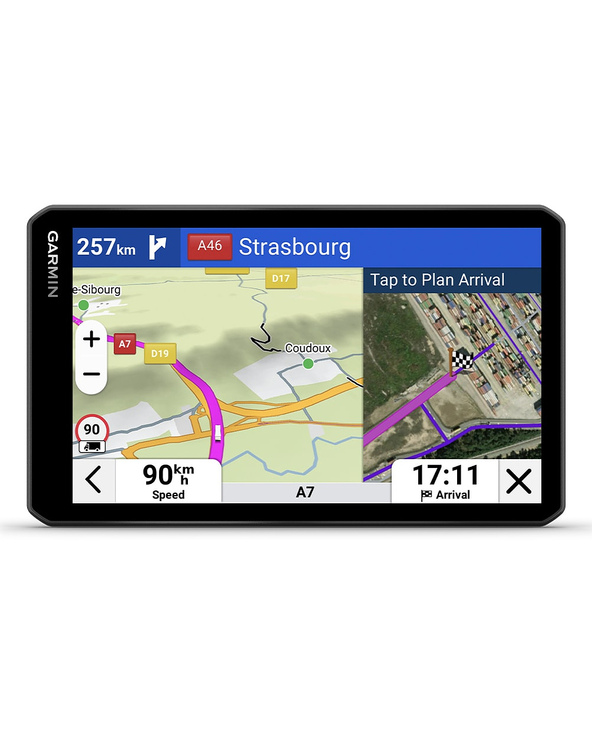Garmin dēzl LGV720 navigateur Fixé 17,6 cm (6.95") TFT Écran tactile 242 g Noir