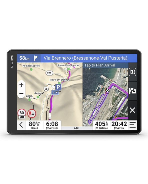 Garmin dēzl LGV1020 navigateur Fixé 25,6 cm (10.1") TFT Écran tactile 554 g Noir