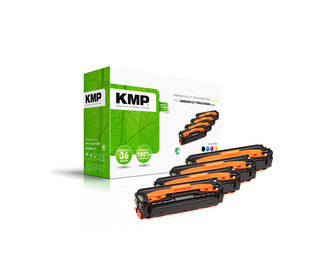 KMP SA-T57V Cartouche de toner 4 pièce(s) Compatible Noir, Cyan, Magenta, Jaune