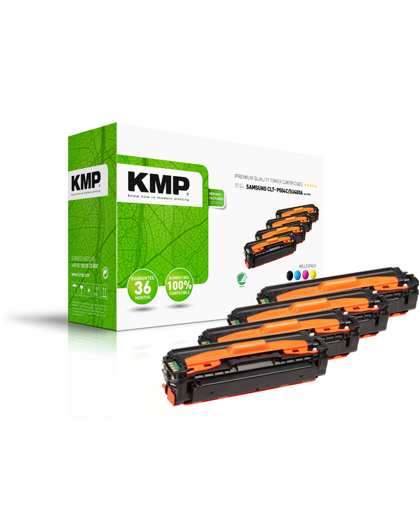 KMP SA-T57V Cartouche de toner 4 pièce(s) Compatible Noir, Cyan, Magenta, Jaune