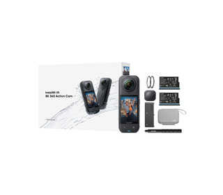 Insta360 X5 Bundle caméra pour sports d'action 72 MP 8K Ultra HD 25,4 / 1,28 mm (1 / 1.28") Wifi 200 g