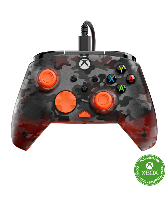 Turtle Beach Rematch Core – Camouflage noir fantôme/orange