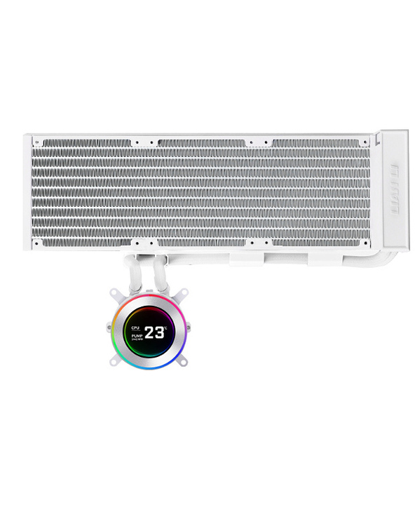 Lian Li GA II Hydroshift II LCD-C 360N Processeur Refroidisseur de liquide tout-en-un Blanc