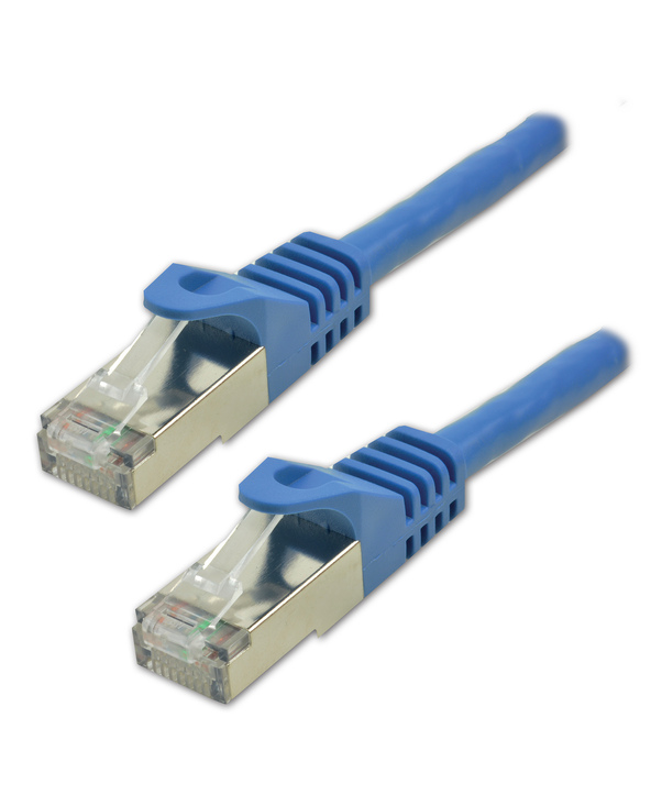MCL FCC7BMSHF-10M/B câble de réseau Bleu Cat7 S/FTP (S-STP)