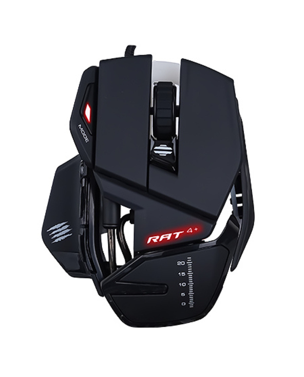 Mad Catz R.A.T. 4+ souris Gaming Droitier USB Type-A Optique 7200 DPI