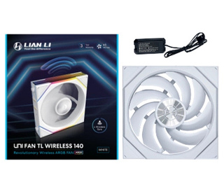 Lian Li 14RTL1W1W système de refroidissement d’ordinateur Boitier PC Ventilateur 14 cm Blanc 1 pièce(s)