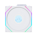 Lian Li Uni Fan TL WIRELESS LCD 140 REVERSE BLADE Boitier PC Ventilateur 14 cm Blanc 1 pièce(s)