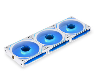 Lian Li Uni Fan 12RSLIN3W système de refroidissement d’ordinateur Boitier PC Ventilateur 12 cm Blanc