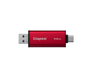Kingston Technology 512GB Dual USB-A/C Portable SSD, Up to 1050MB/s USB 3.2 Gen 2