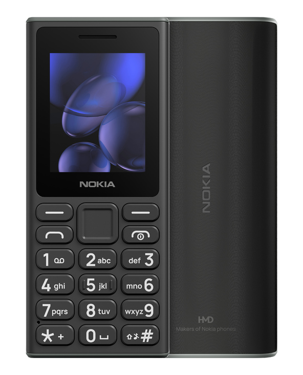 Nokia 105 (2024) 5,08 cm (2") 77,5 g Noir Téléphone numérique