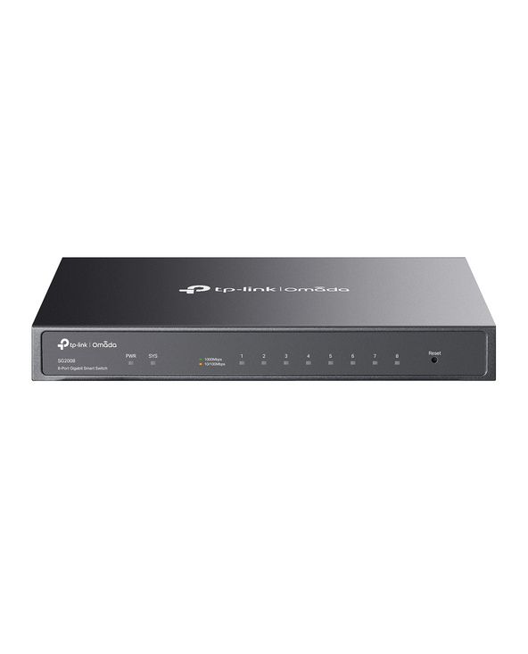 TP-Link Omada SG2008 commutateur réseau Géré L2/L2+ Gigabit Ethernet (10/100/1000) Noir