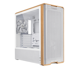 Lian Li Lancool 217 Midi Tower Blanc, Bois