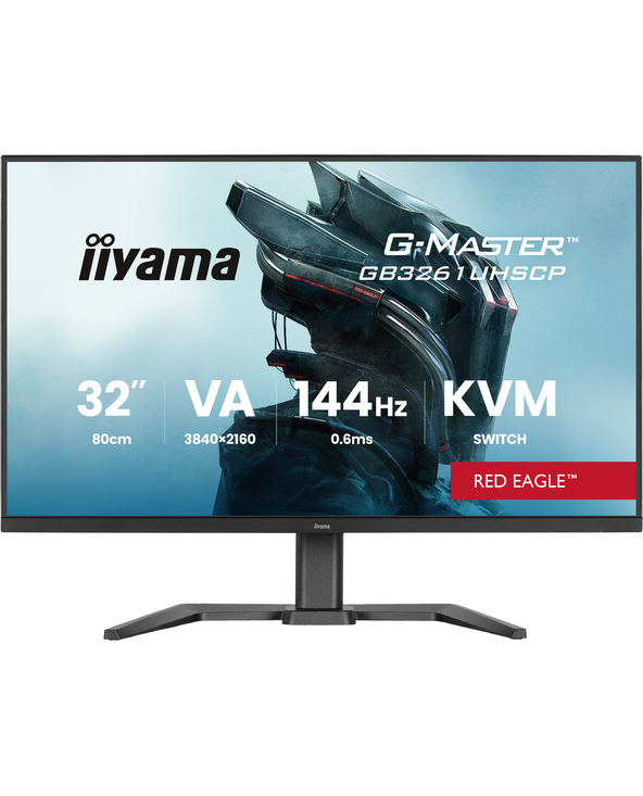 iiyama G-MASTER GB3261UHSCP-B1 31.5" LED 4K Ultra HD 0,6 ms Noir
