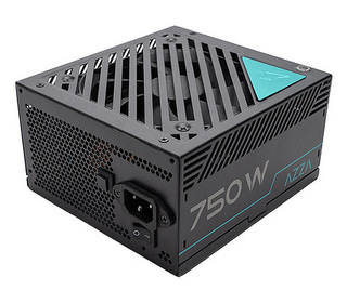 Azza PSAZ-750G unité d'alimentation d'énergie 750 W 20+4 pin ATX ATX Noir
