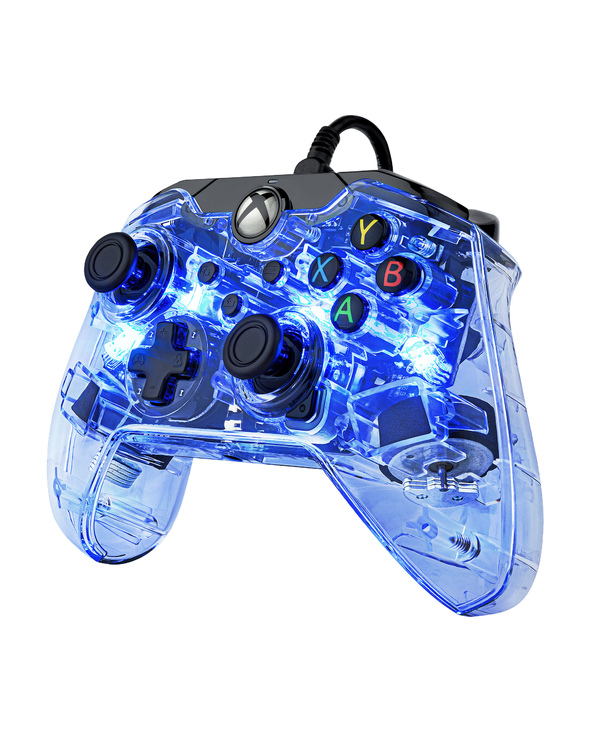 PDP Afterglow Noir, Bleu, Transparent USB Manette de jeu Analogique/Numérique Xbox One, Xbox Series S, Xbox Series X