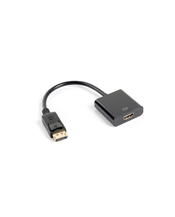 Lanberg AD-0009-BK câble vidéo et adaptateur 0,1 m DisplayPort HDMI Type A (Standard) Noir