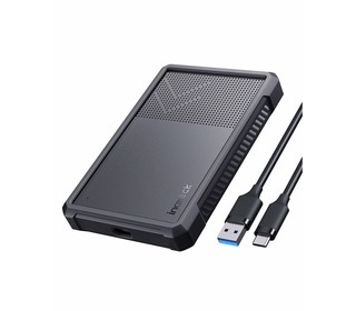 Inateck FE2016 Boîtier disque dur/SSD Noir 2.5"
