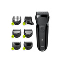 Braun Series 3 300BT Rasoir rotatif Tondeuse Noir