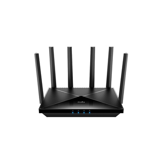 Cudy WR11000 routeur sans fil 2.5 Gigabit Ethernet Tri-bande (2,4 GHz / 5 GHz / 6 GHz) Noir