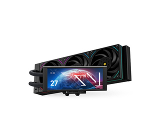 Thermalright Trofeo Vision 360 ARGB BLACK Processeur Dissipateur thermique/Radiateur 36 cm Noir