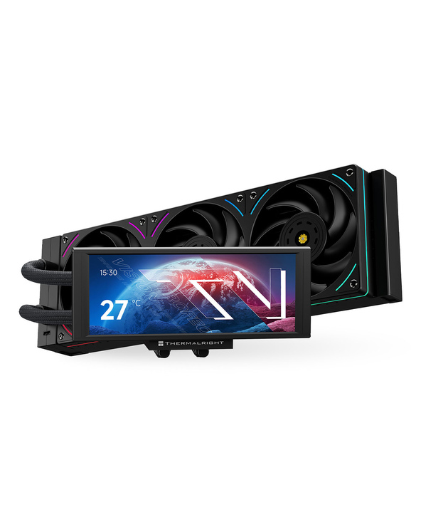 Thermalright Trofeo Vision 360 ARGB BLACK Processeur Dissipateur thermique/Radiateur 36 cm Noir